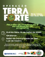 IMPORTANTE - OPERAÇÃO TERRA FORTE 